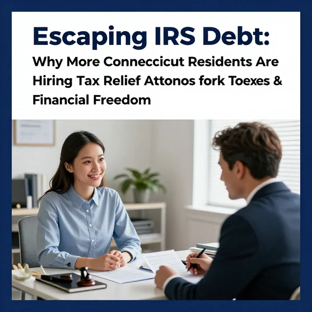 Escaping IRS Debt: Why More Connecticut Residents Are Hiring Tax Relief Attorneys for Back Taxes & Financial Freedom