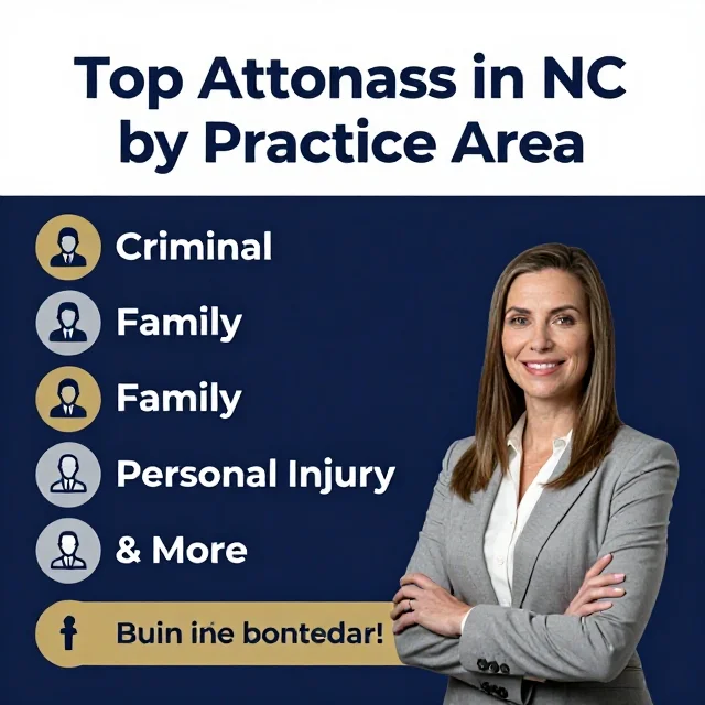 Top Attorneys in North Carolina by Practice Area: Criminal, Family, Personal Injury & More