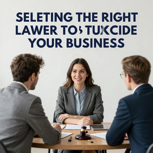 Selecting the Right Lawyer to Suicide Your Business