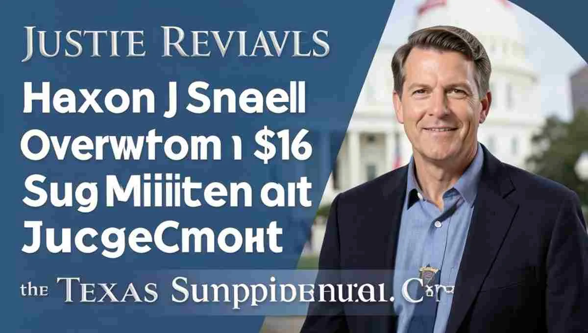 Justice Prevails: How Jason Snell Overturned a $16 Million Judgment at the Texas Supreme Court.