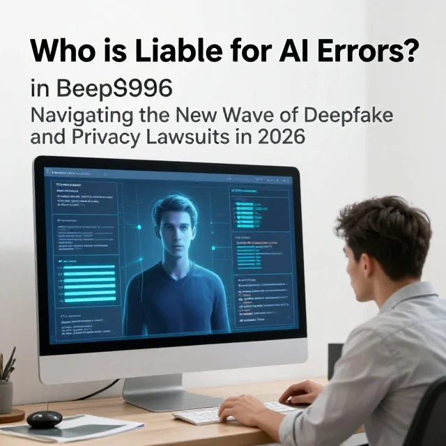 Who is Liable for AI Errors? Navigating the New Wave of Deepfake and Privacy Lawsuits in 2026