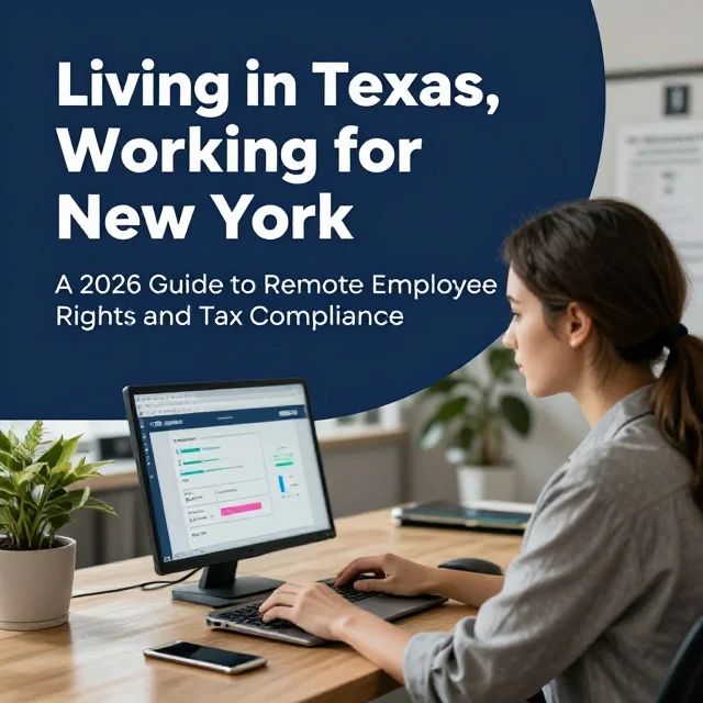 Living in Texas, Working for New York: A 2026 Guide to Remote Employee Rights and Tax Compliance featured image