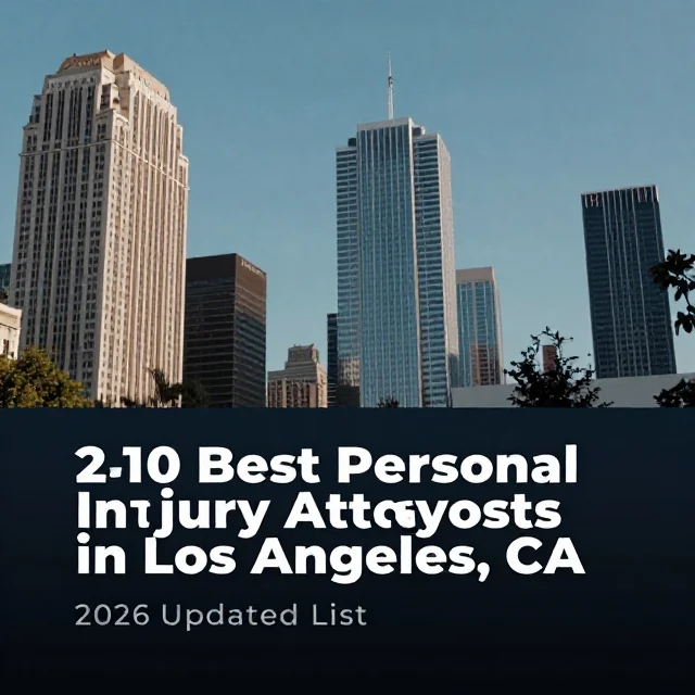 Top 10 Best Personal Injury Attorneys in Los Angeles, CA (2026) featured image